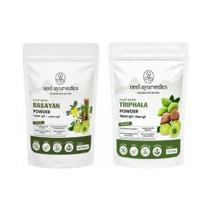 Neel Ayurvedics Triphala & Rasayan Churna || Pack Of 250 Gms Each || Useful For Rejuvenation Support